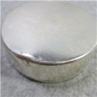 Round Sterling Silver 2 3/4" Lidded Trinket Box  (Tiffany & Co.) 