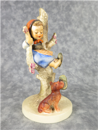 OUT OF DANGER Figurine (Hummel 56/B, TMK small stylized bee)