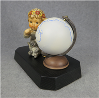 First Issue AUSTRALIAN WANDERER Figurine Globe & Base (Hummel 2064, TMK)