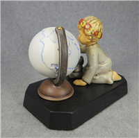 First Issue AUSTRALIAN WANDERER Figurine Globe & Base (Hummel 2064, TMK)