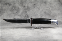 2013 BUCK 102 Black Dymondwood Woodsman Knife MINT