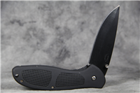 FROST CUTLERY 16-658B Black Combat Ranger Folder w/ Thumb Stud