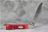 2014 CASE XX 25504 - 61749L SS Christmas Red Bone Mini CopperLock