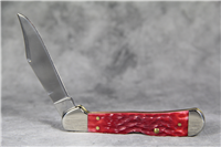 2014 CASE XX 25504 - 61749L SS Christmas Red Bone Mini CopperLock