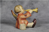 ANGEL, JOYOUS NEWS WITH TRUMPET Candleholder (Hummel 40, TMK)