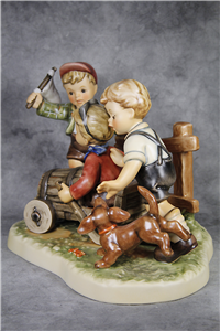 Moments In Time SOAP BOX DERBY Figurine (Hummel 2121, TMK)