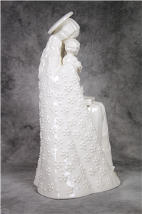 FLOWER MADONNA White Overglaze Figurine (Hummel 10/III, TMK SS)