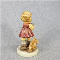 Limited Edition LITTLE KNITTER Figurine + QUILTING BEE Hummelscape 1147-D (Hummel 2107/B, TMK)