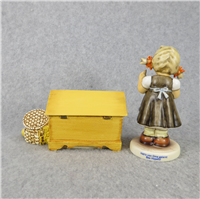 Limited Edition BE HOPEFUL Figurine + SMALL HOPE CHEST 1146-D (Hummel 2107/A, TMK)