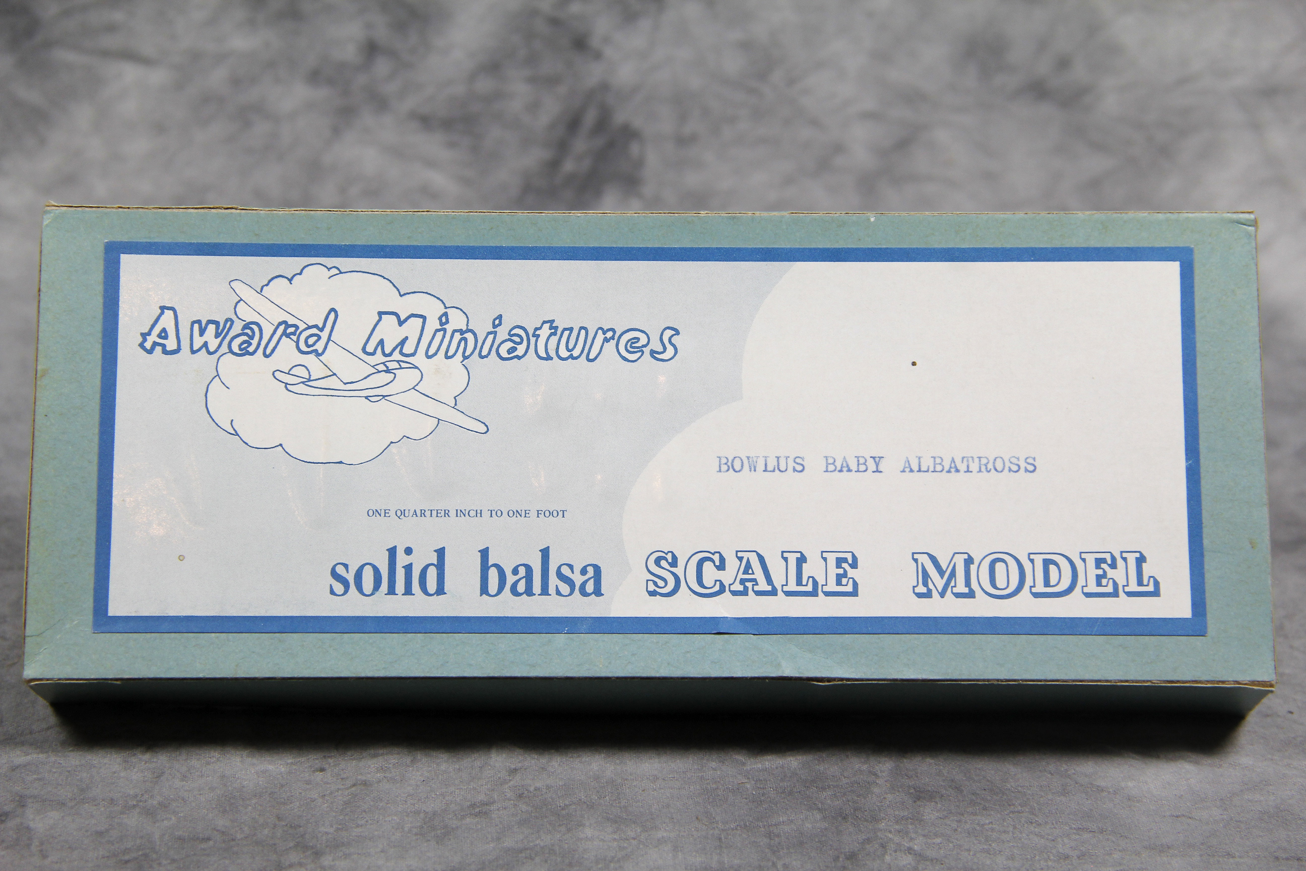 How much is Vintage BOWLUS BABY ALBATROSS 1/48 Solid Balsa Model Kit (Award Miniatures) worth