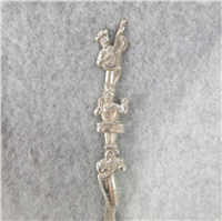 SINT MAARTEN Island Caribbean Music Sterling Silver 4-13/16 inch Souvenir Spoon