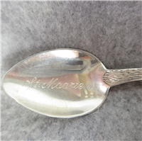 SINT MAARTEN Island Caribbean Music Sterling Silver 4-13/16 inch Souvenir Spoon