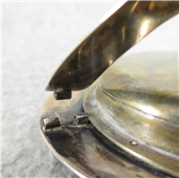 Swiss DOXA 15 Jewels 8 Days 4-1/2 x 3-1/2" Travel Watch with Sterling Table Stand  (Herbst & Wassell, Early 1900's) 