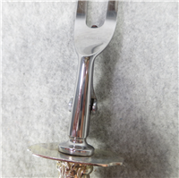 Chantilly Sterling 10-3/4" Large Meat Carving Fork   (Gorham, #1895) 