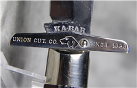 1993 KA-BAR SG93 Jigged Bone Union Cut Swing Guard