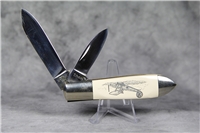 Rare 1987 KA-BAR UCC/87 Union Red Baron Bone Tear Drop