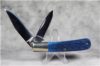 KA-BAR KL090 Blue Jigged Bone 2-Blade