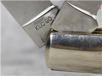 KA-BAR KL090 Blue Jigged Bone 2-Blade