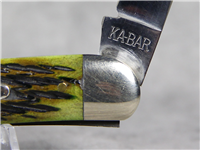 1994 KA-BAR TR94 Jigged Green Bone Toothpick