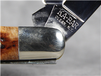 KA-BAR Jigged Bone Dog's Head Large Jack Knife
