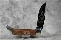1988 KA-BAR CK88 Club Exclusive Bubinga Wood Grizzly Folding Hunters Knife