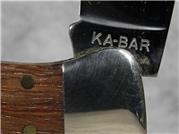 1988 KA-BAR CK88 Club Exclusive Bubinga Wood Grizzly Folding Hunters Knife