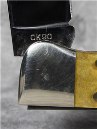 1990 KA-BAR CK90 Club Exclusive Grizzly Folding Hunters Knife