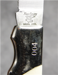 1988 FROST CUTLERY Folding Lockback Knife-JFK 25th Anniv. of American Tragedy