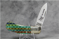 PARKER CUT CO 533 Christmas Tree Beaver Tail Folding Lockback Knife