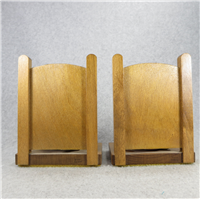 CHICK GIRL & PLAYMATES Bookends on Wooden Base (Hummel 61 A & B, TMK)