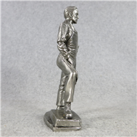 STOREKEEPER 5" Fine Pewter People of Old West Series Statue (American Sculpture Society, 1976)