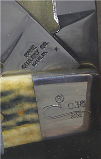 2009 Case TB62117 SS Dark Antique Kane Cutlery Sway Back Jack