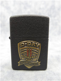 1994 D-Day 50th Anniversary Black Spatter Zippo Lighter