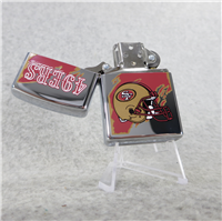 SAN FRANCISCO 49ERS NFL Polished Chrome Lighter (Zippo, 1998)