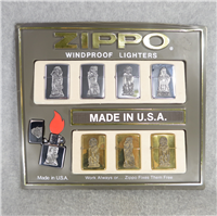 Brass & Chrome Cigar Store Indian (Zippo 1995)