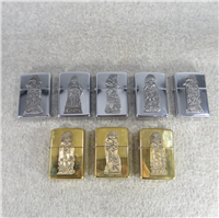 Brass & Chrome Cigar Store Indian (Zippo 1995)