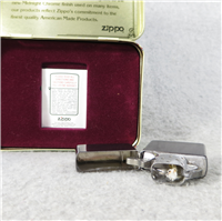 60TH ANNIVERSARY Midnight Brushed Chrome Lighter (Zippo, 1992)