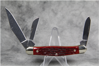 Post-1960 BOKER Jigged Red Bone Stockman