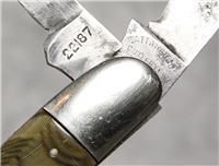 Pre-1963 Original CATTARAUGUS 22187 Fiberloid Serpentine Jack Knife