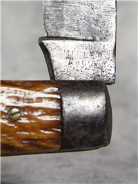 1872-1926 MILLER BROS Genuine Jigged Bone Rope Knife