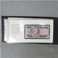 SOLOMON ISLANDS First National Currency Presentation Set (Franklin Mint, 1977)
