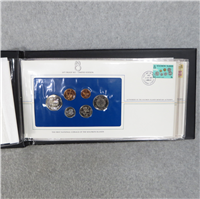 SOLOMON ISLANDS First National Currency Presentation Set (Franklin Mint, 1977)