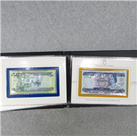SOLOMON ISLANDS First National Currency Presentation Set (Franklin Mint, 1977)