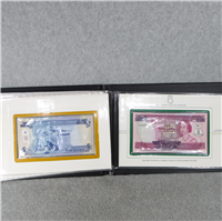 SOLOMON ISLANDS First National Currency Presentation Set (Franklin Mint, 1977)