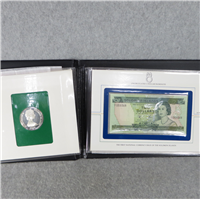 SOLOMON ISLANDS First National Currency Presentation Set (Franklin Mint, 1977)