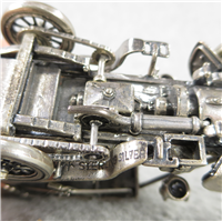 1903 FIAT World-Famous Sterling Silver Vintage Car Replica (Franklin Mint, Silver Car Miniatures Collection, 1977)