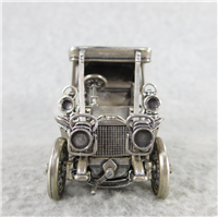 1903 FIAT World-Famous Sterling Silver Vintage Car Replica (Franklin Mint, Silver Car Miniatures Collection, 1977)