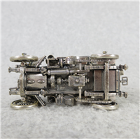 1903 FIAT World-Famous Sterling Silver Vintage Car Replica (Franklin Mint, Silver Car Miniatures Collection, 1977)