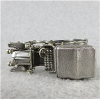 1904 MERCEDES SIMPLEX World-Famous Sterling Silver Vintage Car Replica (Franklin Mint, Silver Car Miniatures Collection, 1977)
