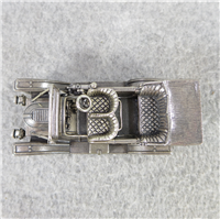 1911 STANLEY STEAMER World-Famous Sterling Silver Vintage Car Replica (Franklin Mint, Silver Car Miniatures Collection, 1977)
